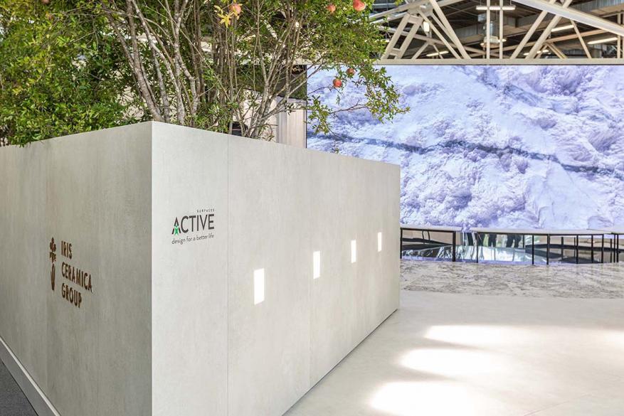 AT CERSAIE, FIANDRE ARCHITECTURAL SURFACES INTERPRETS THE “SHAPING THE FUTURE” CONCEPT WITH IMMERSIVE VIDEO INSTALLATIONS, NEW SURFACES AND COLORS