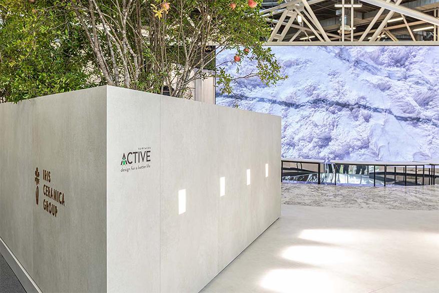 AT CERSAIE, FIANDRE ARCHITECTURAL SURFACES INTERPRETS THE “SHAPING THE FUTURE” CONCEPT WITH IMMERSIVE VIDEO INSTALLATIONS, NEW SURFACES AND COLORS